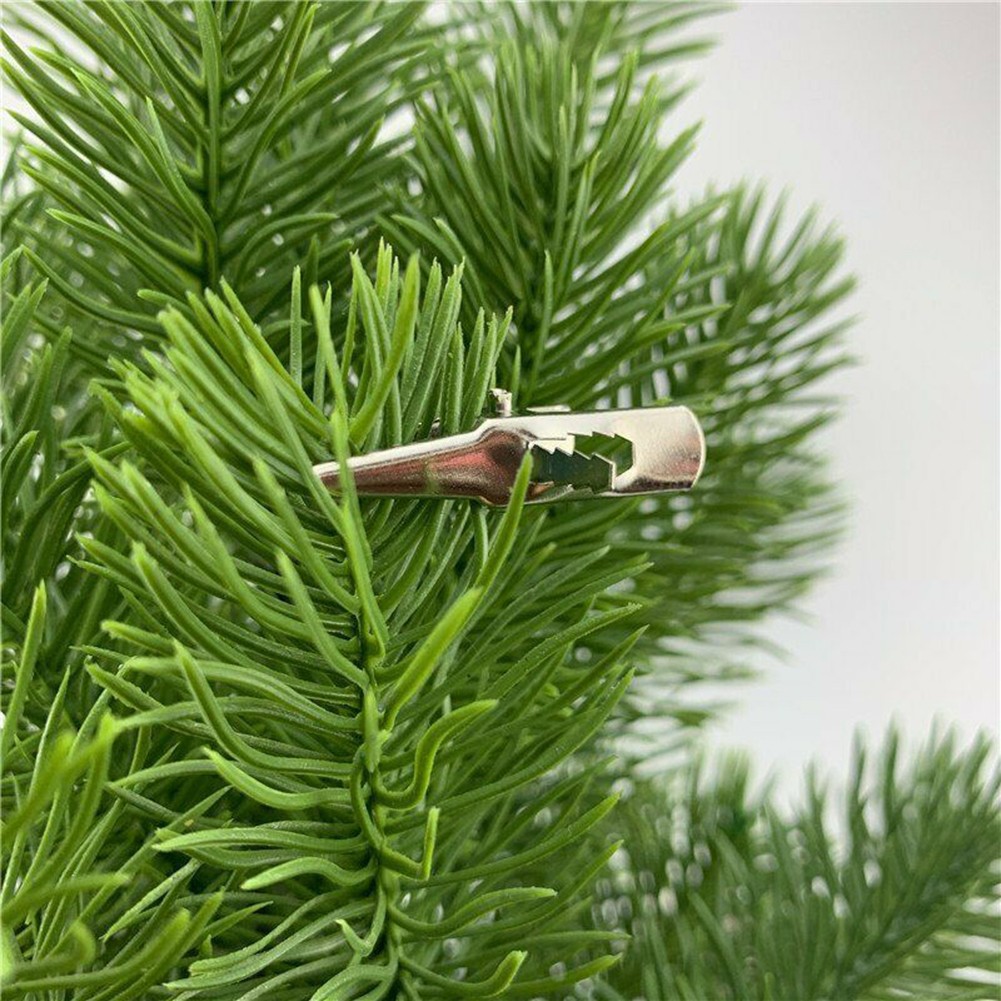 20 Stck Clip Weihnachten Weihnachtsstern Glitzer Blume Clip Baum Hngende  Party | eBay.de