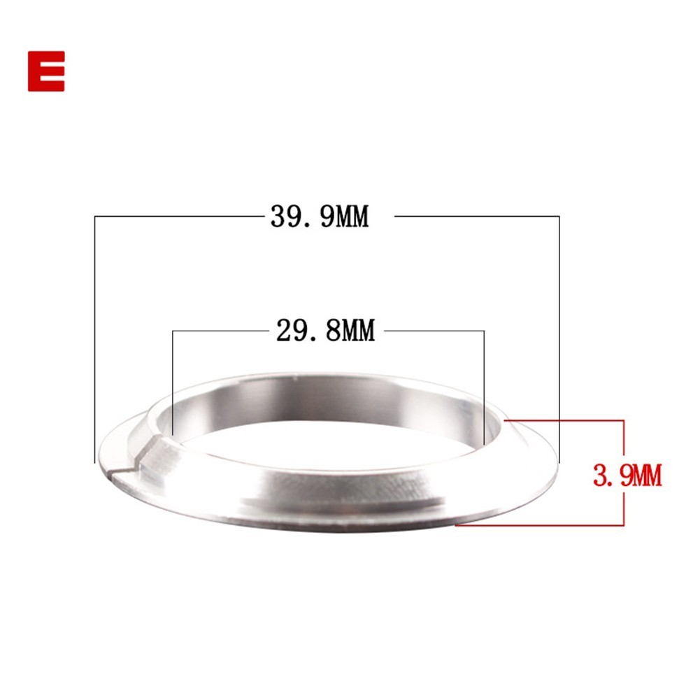 Replace Earphone Base Rings Aluminum Alloy Bottom Gear Conversion Seat