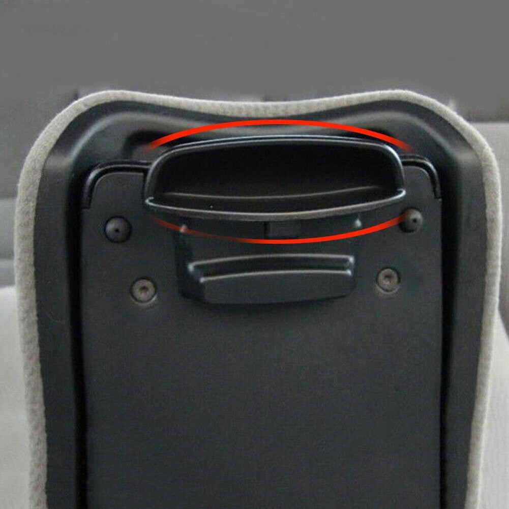 Center Console Armrest Latch Clip – Black, Fits Honda Civic Coupe Sedan Hybrid 2006-2011, 83451-SNA-A01ZA