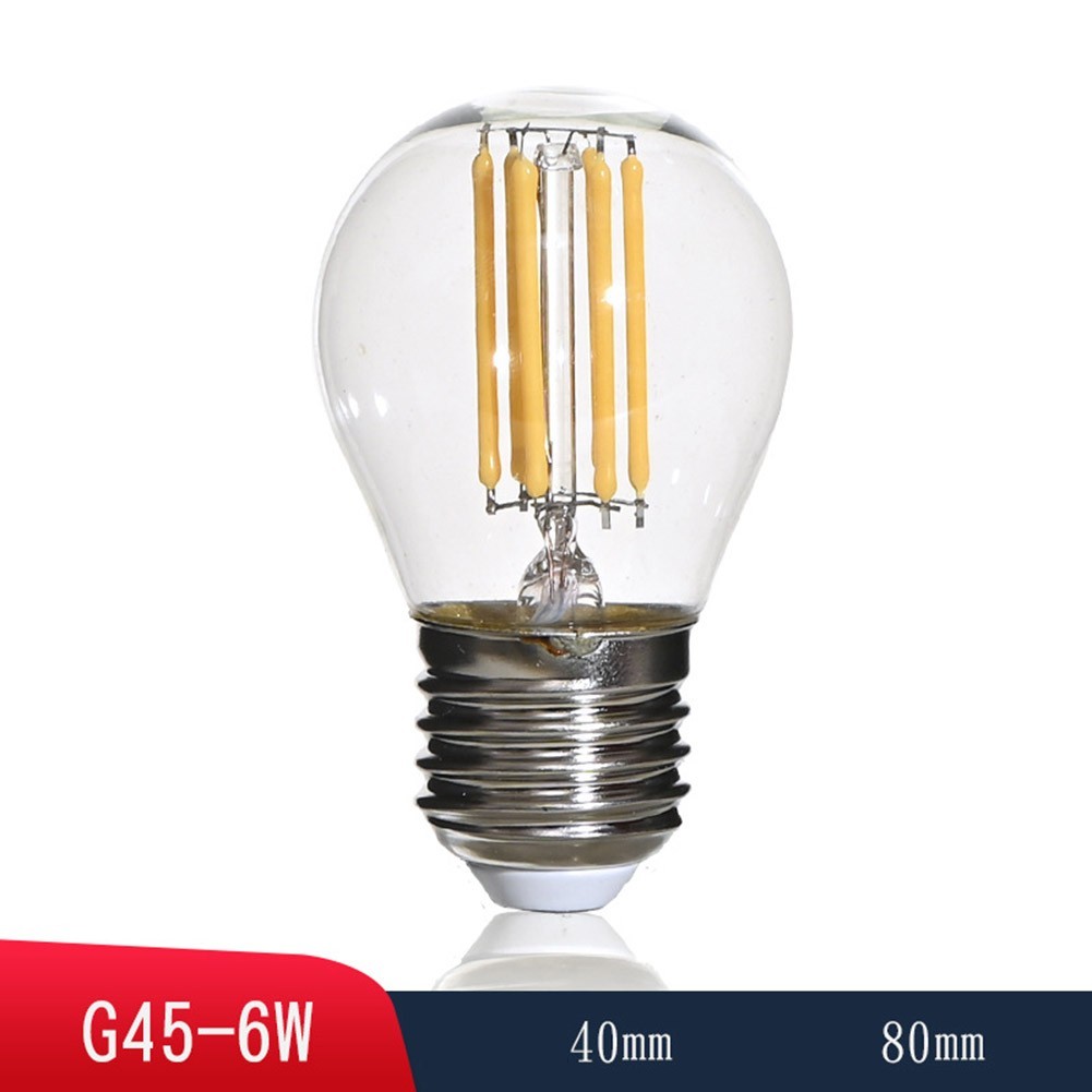 High Quality Hot New LED Bulb Clear E27 G45 Light Nostalgia Transparent - Picture 15 of 15