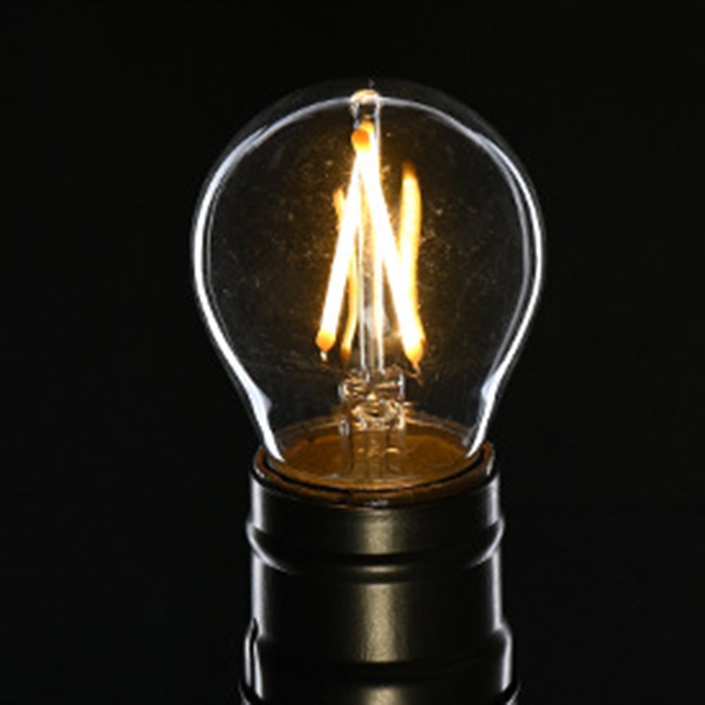 High Quality Hot New LED Bulb Clear E27 G45 Light Nostalgia Transparent - Picture 14 of 15