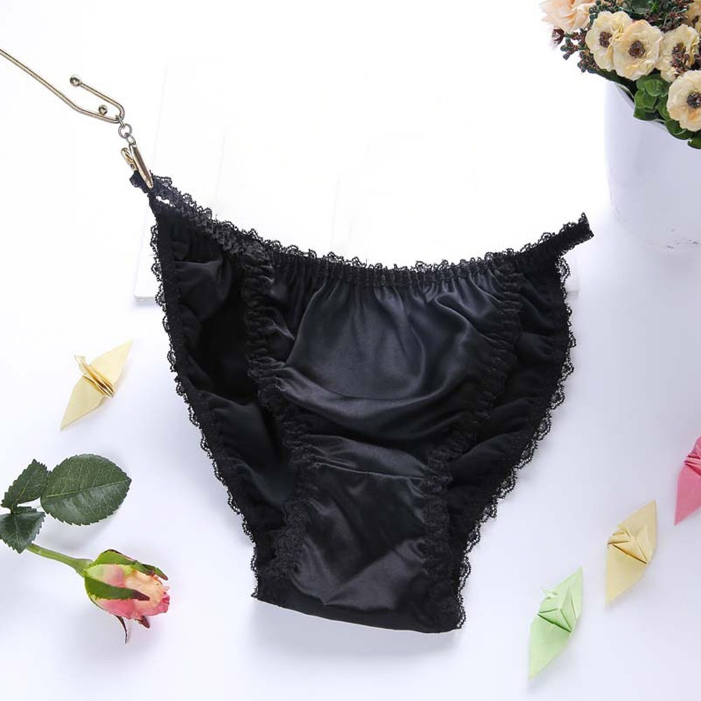 Women’s Silk Bikini Briefs Sexy and Comfortable Choose from Multiple Colors