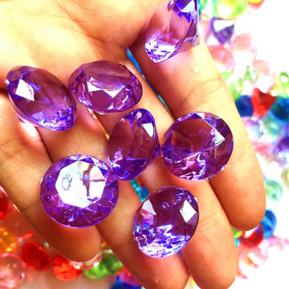 Acrylic Pirate Gems Filler Props Great for Pretend Time and Treasure Hunting - Picture 55 of 55