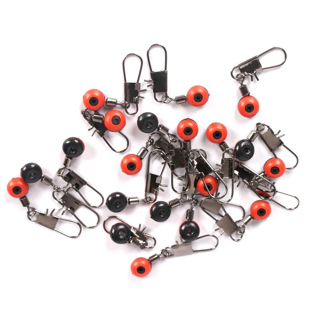 Acier Inoxydable Flotteur Pêche Serrure 10 Pièces 4 Taille for Carpe Brochet - Photo 33/42