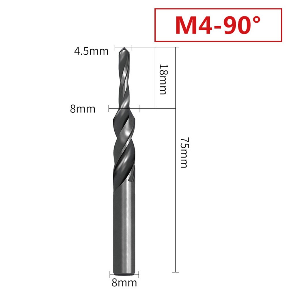Langlebig Spiralstufenbohrer Stufenbohrer Mit Senkbohrung Stufenbohrer 180Grad - Bild 22 von 45