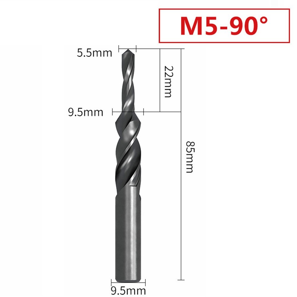 Langlebig Spiralstufenbohrer Stufenbohrer Mit Senkbohrung Stufenbohrer 180Grad - Bild 23 von 45