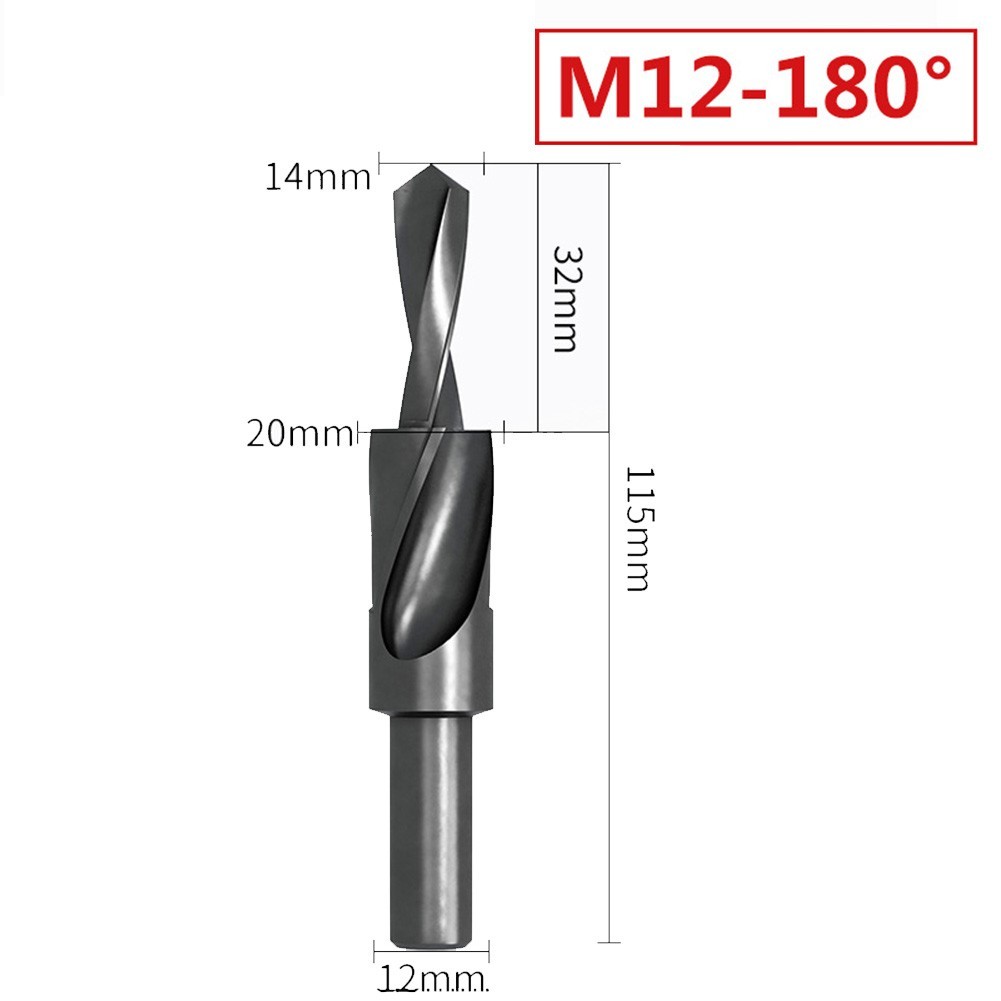 Langlebig Spiralstufenbohrer Stufenbohrer Mit Senkbohrung Stufenbohrer 180Grad - Bild 45 von 45