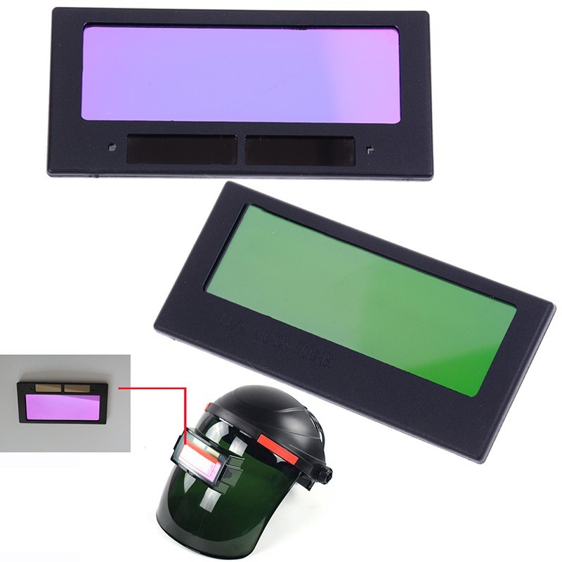 Welding Lens Auto Darkening ABS Accessory Solar Battery Welding Filter