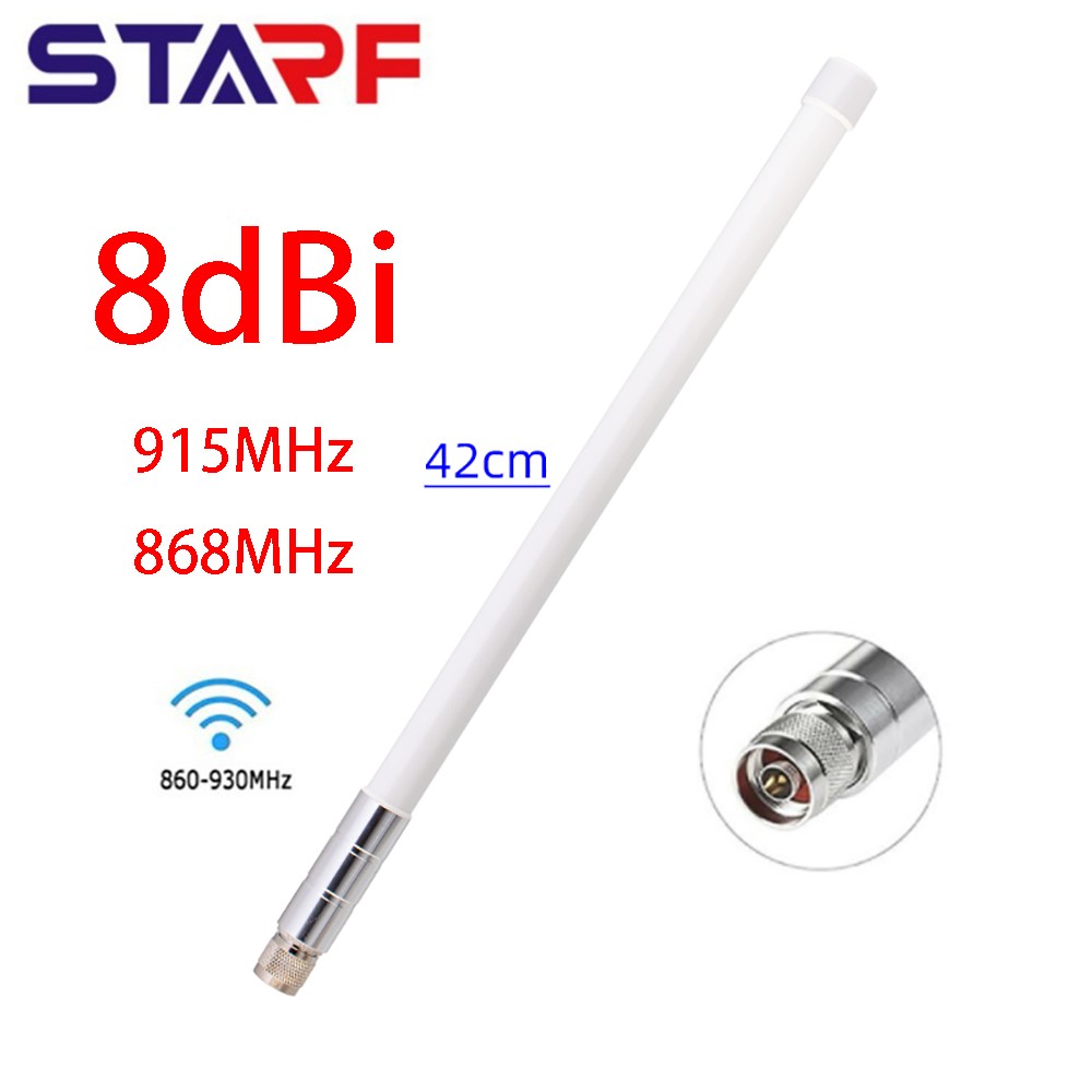 8dBi Antenna Fibreglass N-Male Antenna Replacement STARF 860-930MHz