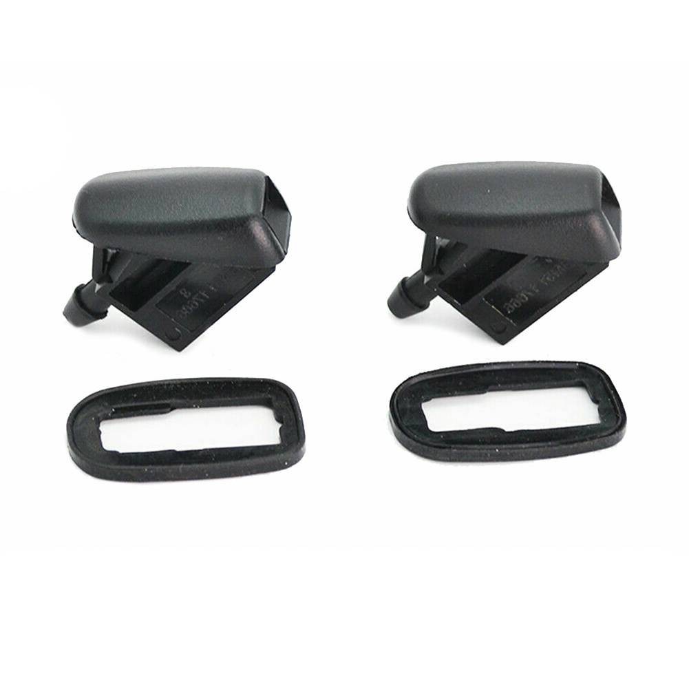 Kits Nozzles Front Windscreen 2 Pcs 2Pcs/set ABS Plastic Accessories Washer - Picture 6 of 12