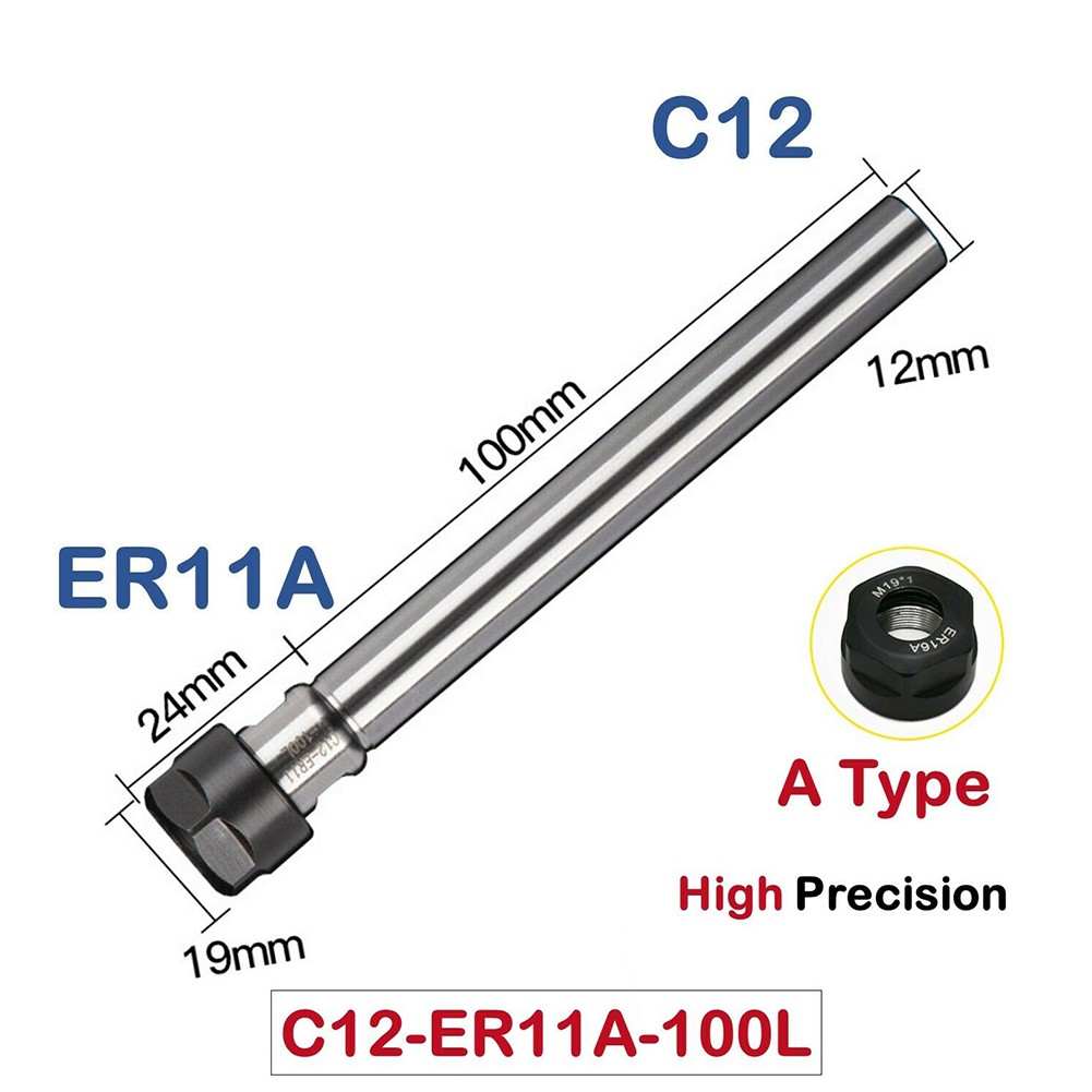 Spannzangenfutter Halter ER16A ER20A ER8A Fräswerkzeug Typ A 8-25mm CNC