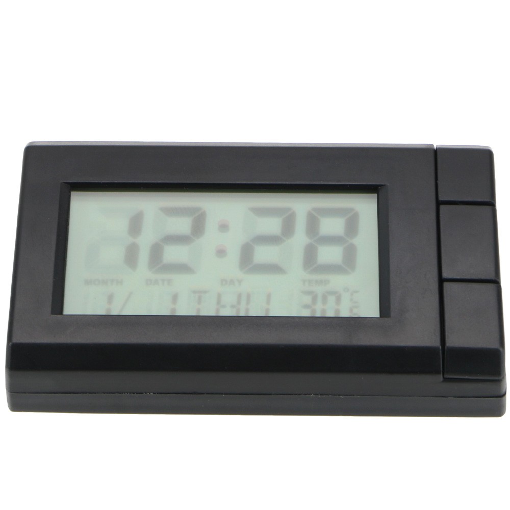 Reliable Car LCD Digital Display Clock with Temperature and Date Display - Picture 9 of 11