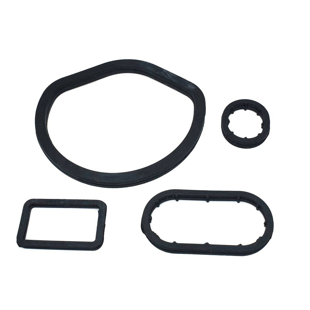 Oil Pan Gasket Gasket 1121840061 4 Pcs Black Oil Filter Brand New - Picture 7 of 8