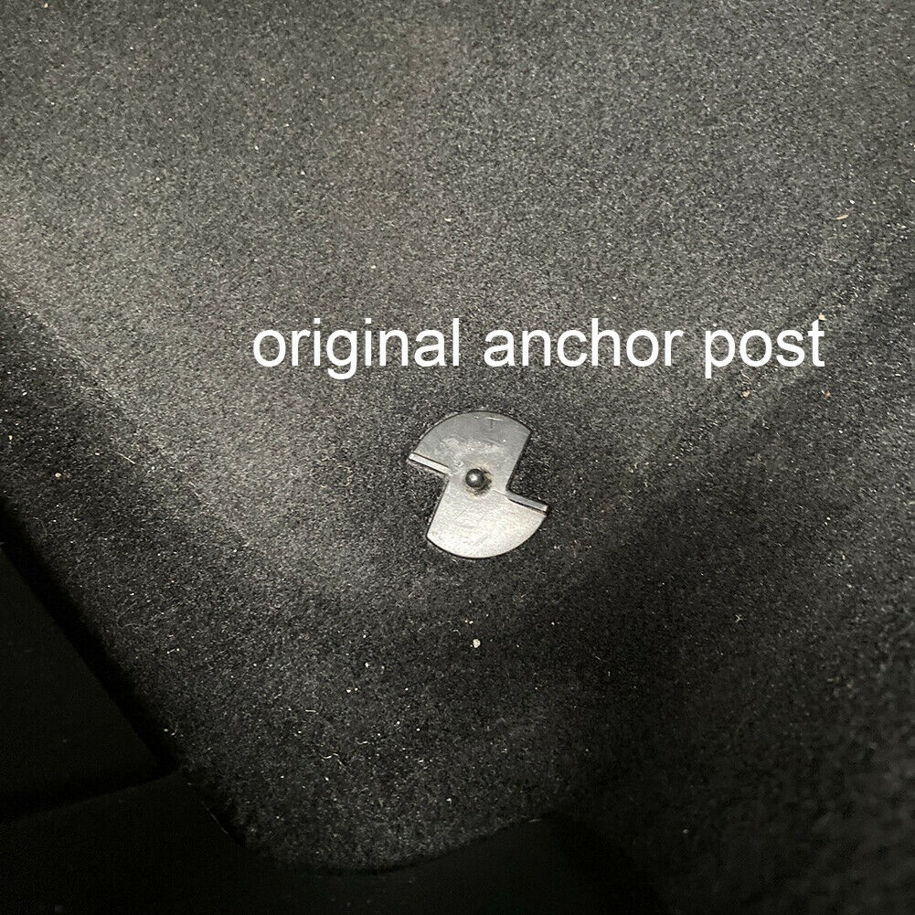 New Practical Car Floor Mat Fasteners Plastic Upper+ Lower Fixing Buckle - Picture 2 of 12
