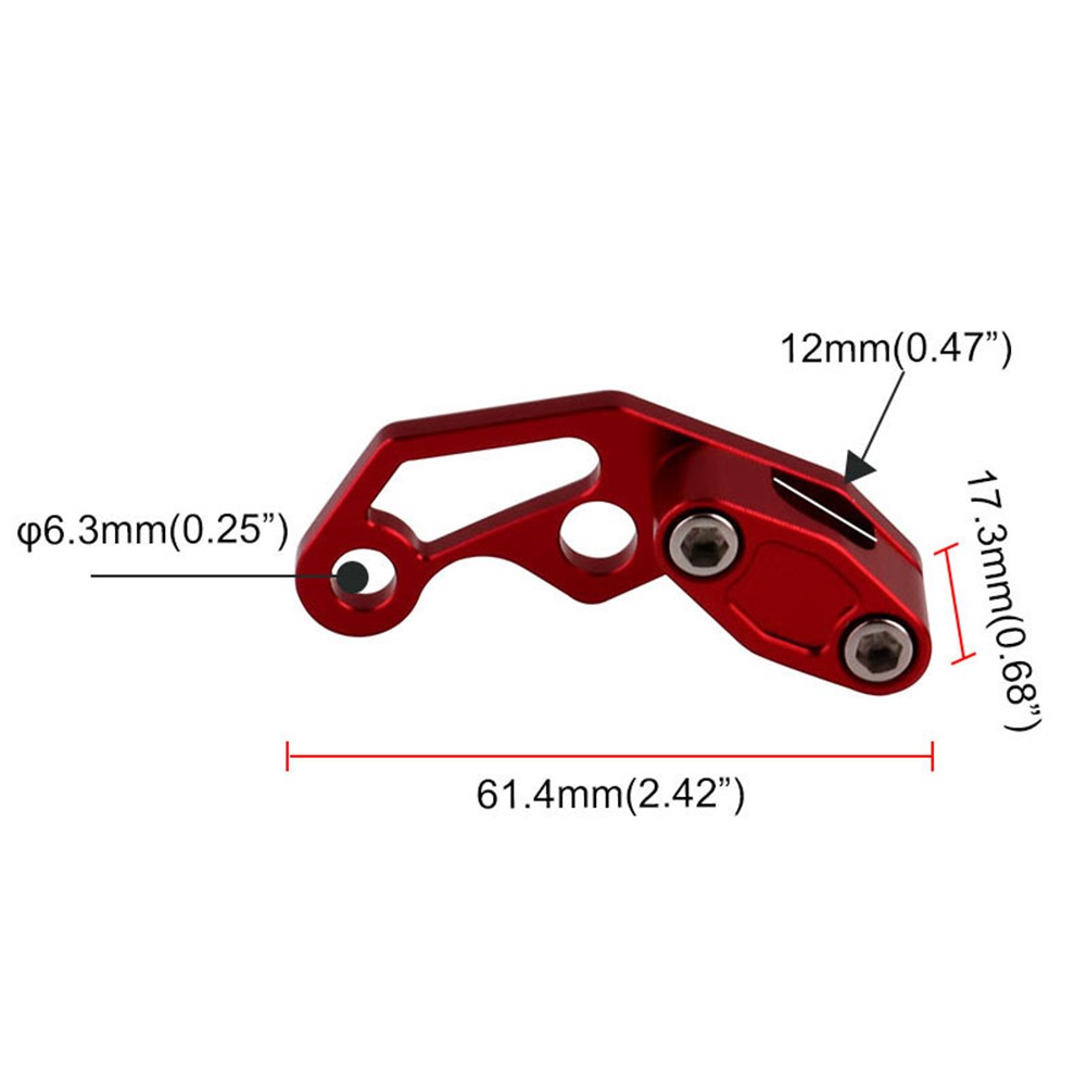 Protection de pince de ligne de frein en alliage d'aluminium amélioré pour mot - Afbeelding 46 van 83
