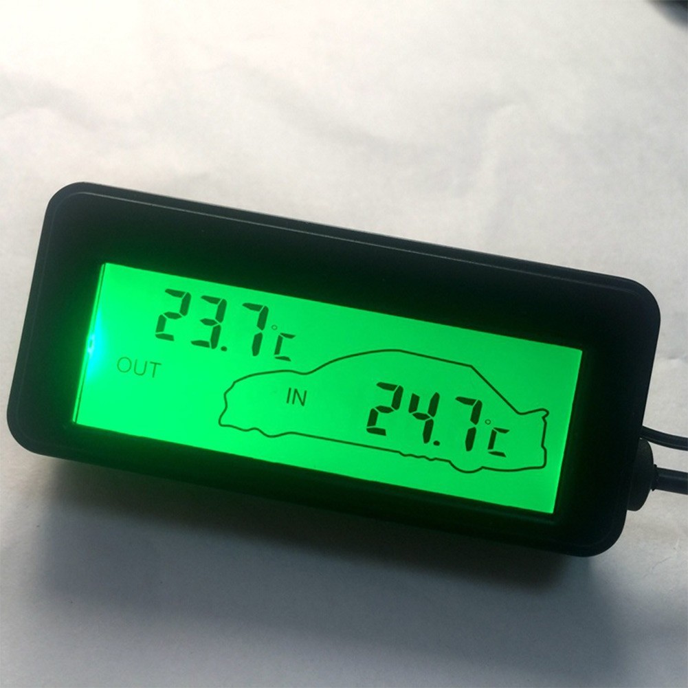 12 V Autothermometer mit LCD-Display messen Innen- und