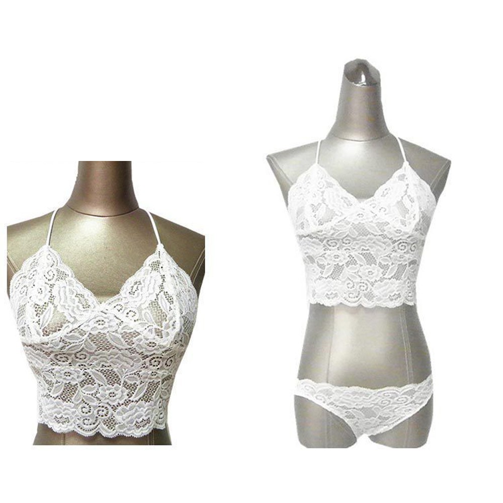 Exquisite Lace Bra and Panties Set Perfect Sleepwear and Undergarments - Picture 9 of 11