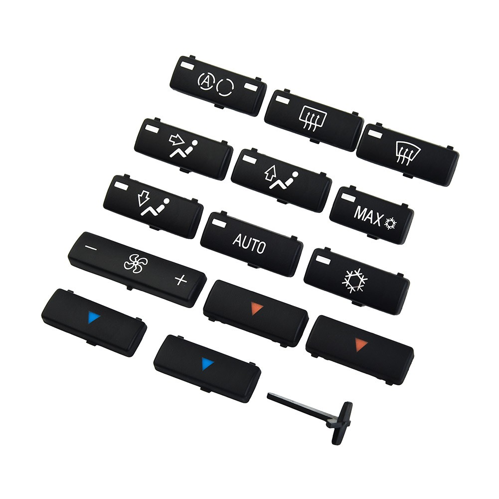 Car Ac Climate Control A/C ABS + PC Heater Controls For BMW X5/E53 E39 - Picture 7 of 12