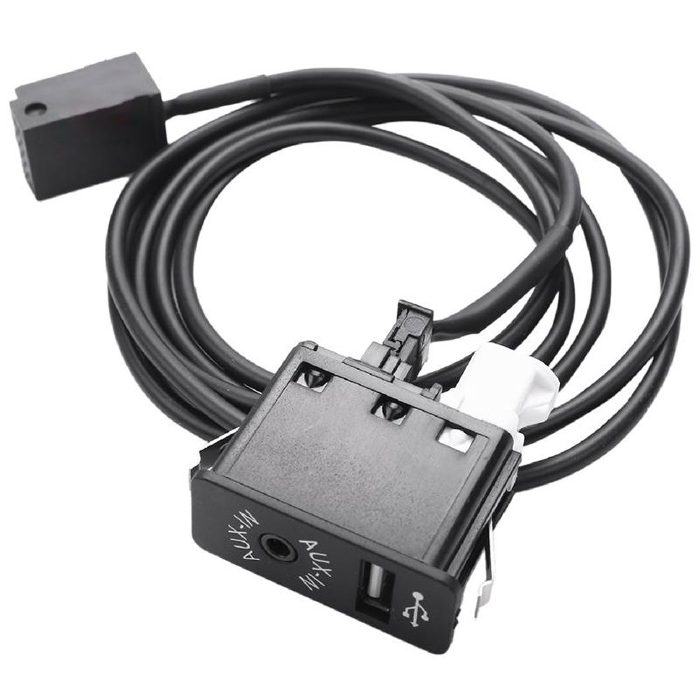 AUX USB Interface Panel Cable Plastic USB2.0 Switch Panel Music Adapter