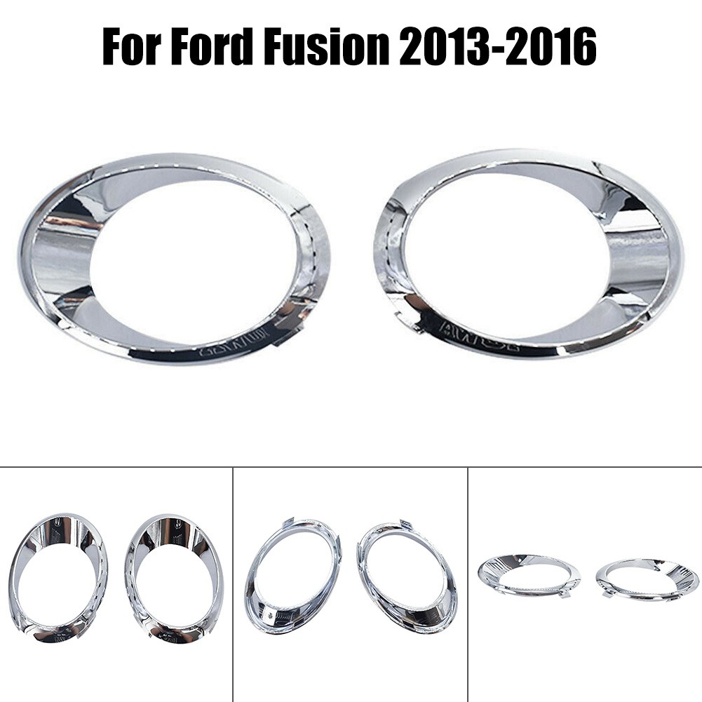 Hot Sale Lamp Bezel Trim Ring For Ford Fusion 2013-16 Lamp Bezel Left & Right - Picture 19 of 24
