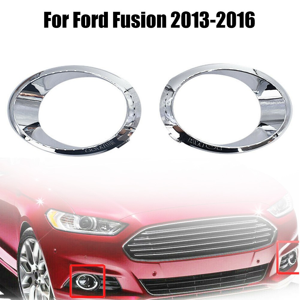 Hot Sale Lamp Bezel Trim Ring For Ford Fusion 2013-16 Lamp Bezel Left & Right - Picture 18 of 24