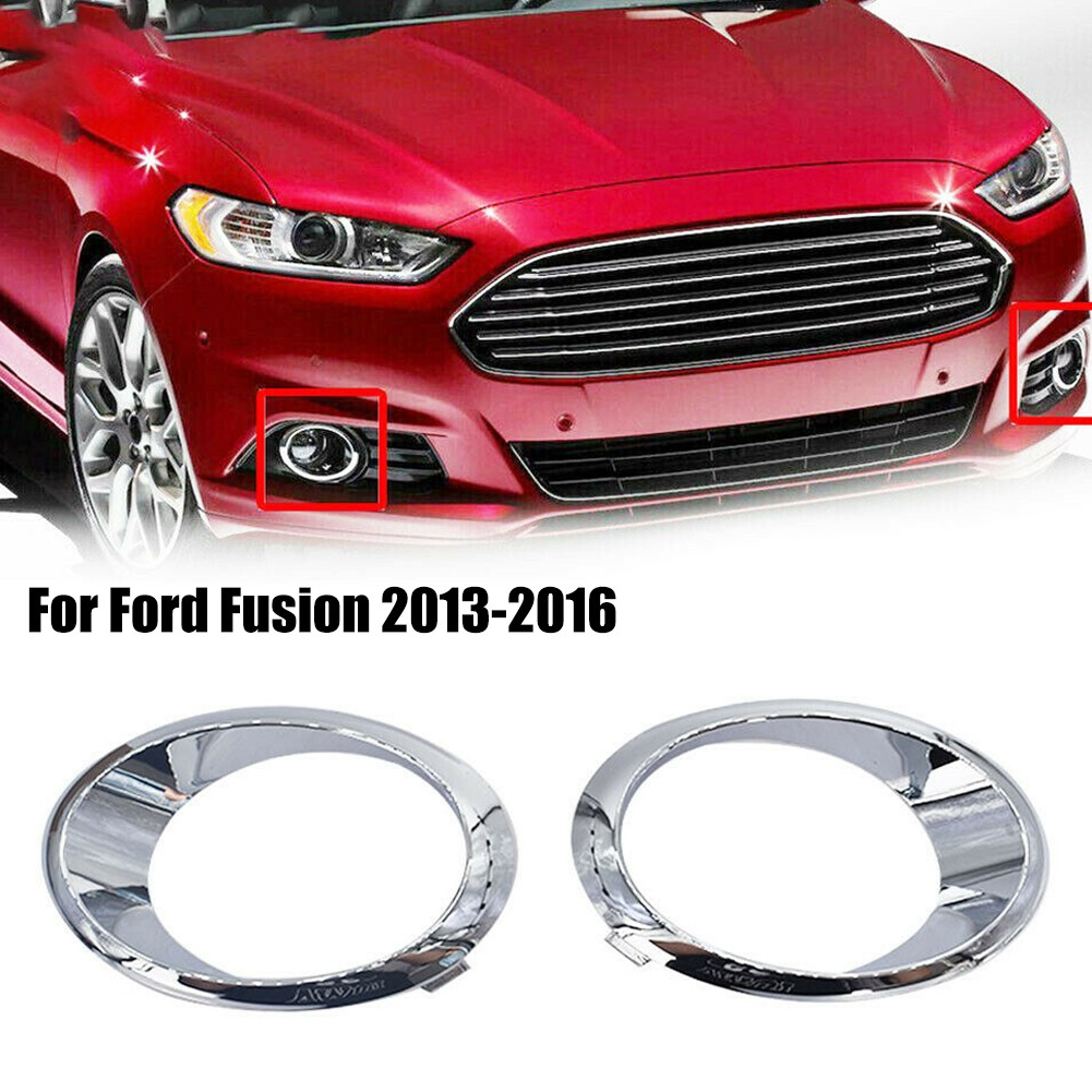 Hot Sale Lamp Bezel Trim Ring For Ford Fusion 2013-16 Lamp Bezel Left & Right - Picture 21 of 24