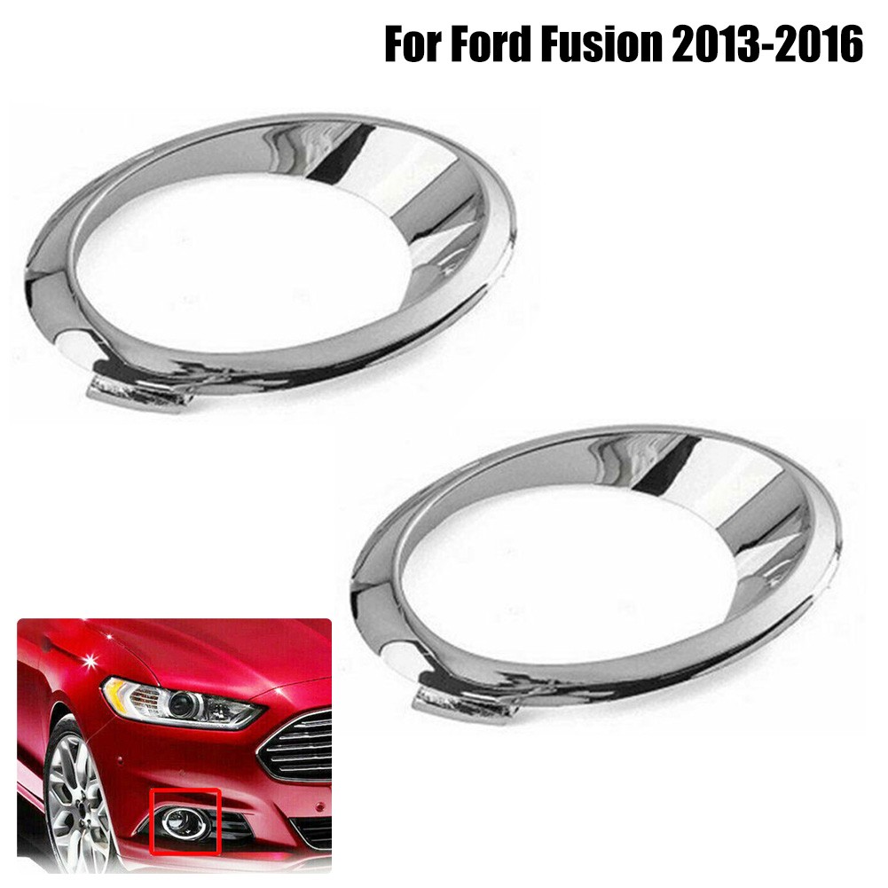 Hot Sale Lamp Bezel Trim Ring For Ford Fusion 2013-16 Lamp Bezel Left & Right - Picture 20 of 24
