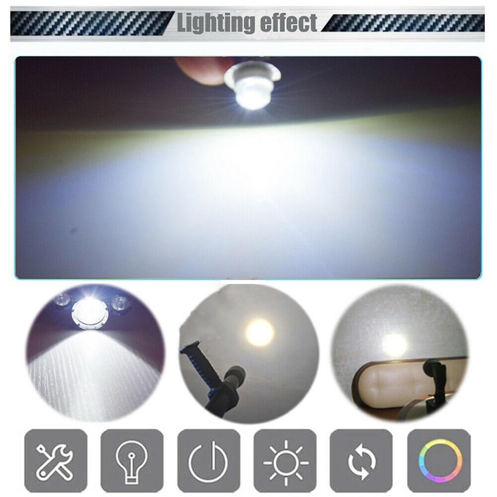 Flashlight Lamp Bulb LED Bulb Mini Lamps Small Industrial Bulbs Super Bright - Picture 3 of 15