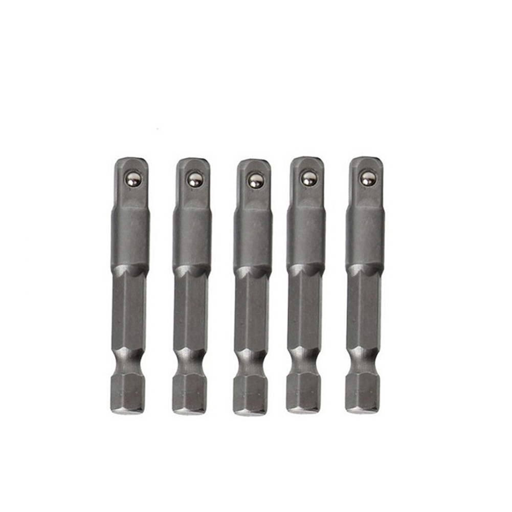 4-teiliges Steckdosen-Adapter-Set – Reduzierer Für 1/2", 3/8", 1/4" – Aus Cr-V Stahl, Mit Kugelarretierung