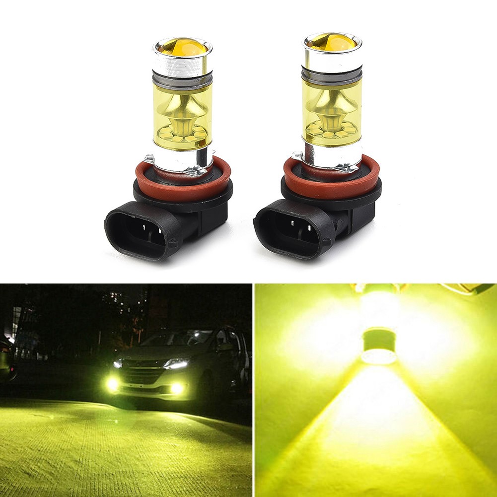 Fog Light Bulbs Fog Bulbs Led Parts Replacement 1500LM 4300K Accessory - Picture 5 of 12