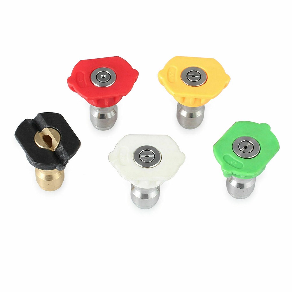 5 St??ck 1/4 Schnellkupplung Hochdruckreiniger Reiniger Spray Turbo D??se Spitze