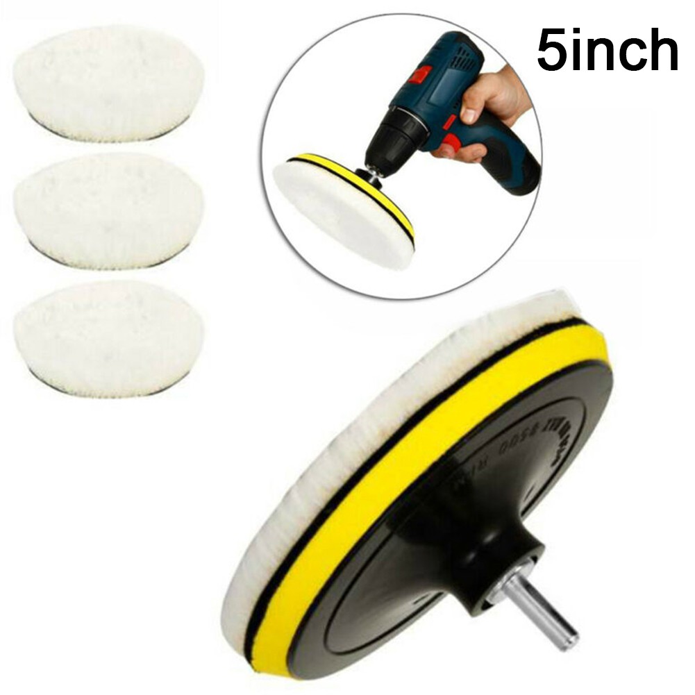 Set Buffing Polishing Pad Cleaning Kit For Car Body Polisher With Drill Adapter - Picture 49 of 72