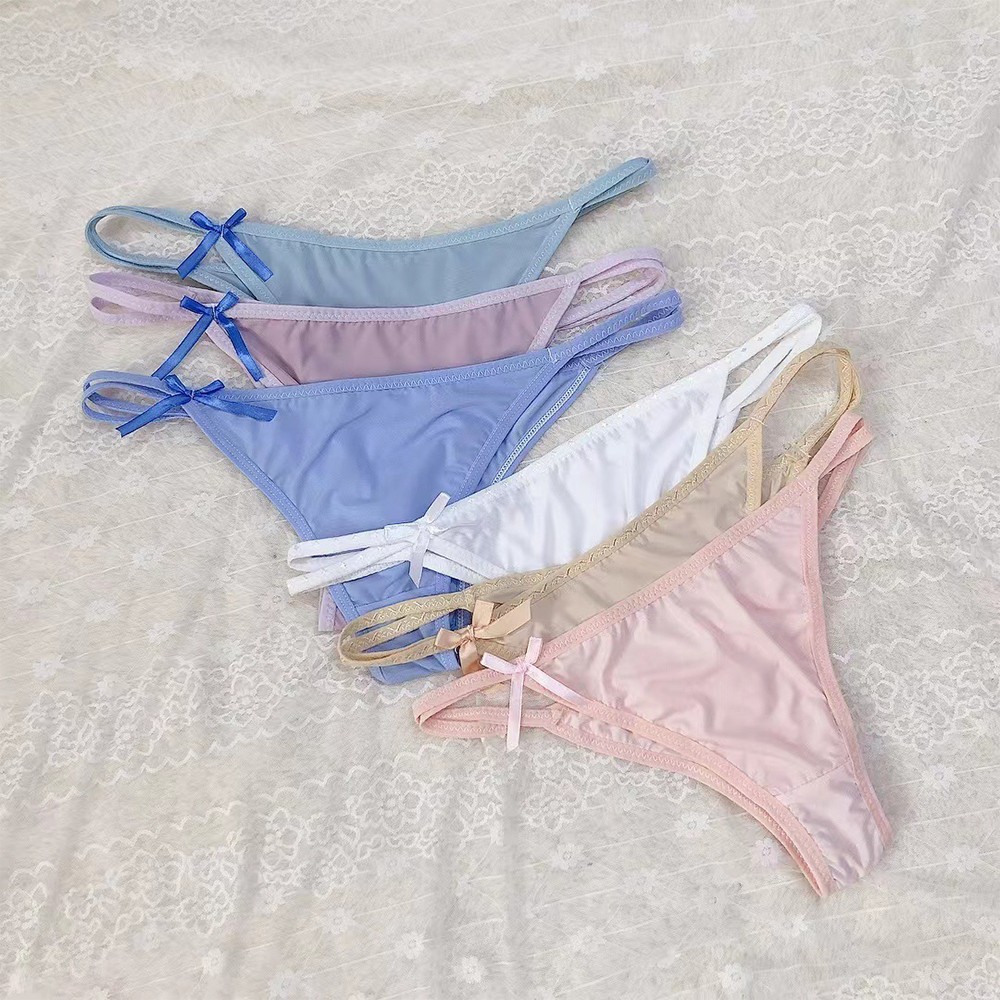 Damen Mesh Sheer Bulge Pouch Bikini Slip Tangas Unterwäsche Unterhose - Bild 19 von 31