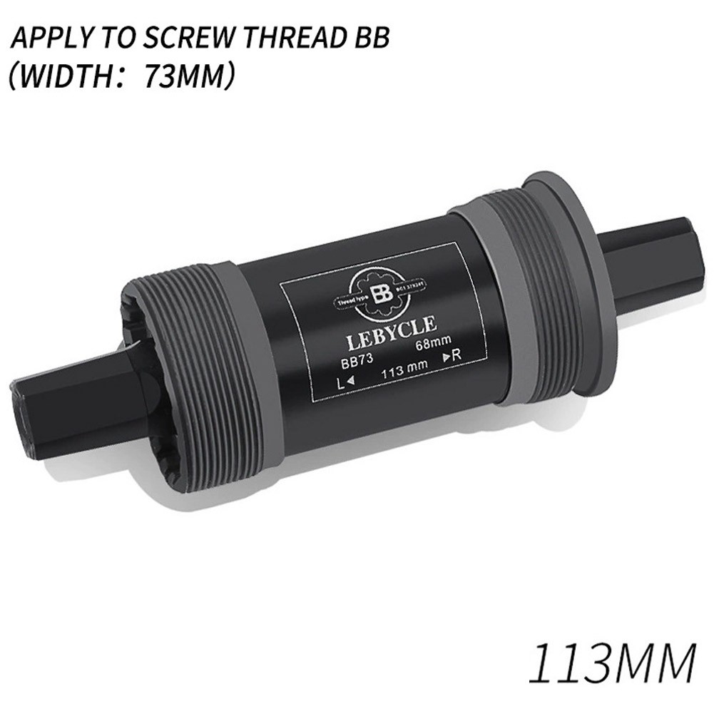 Bike Bicycle Central Bracket Axle 73mm Square Hole with Sealed Bearings - Picture 13 of 13