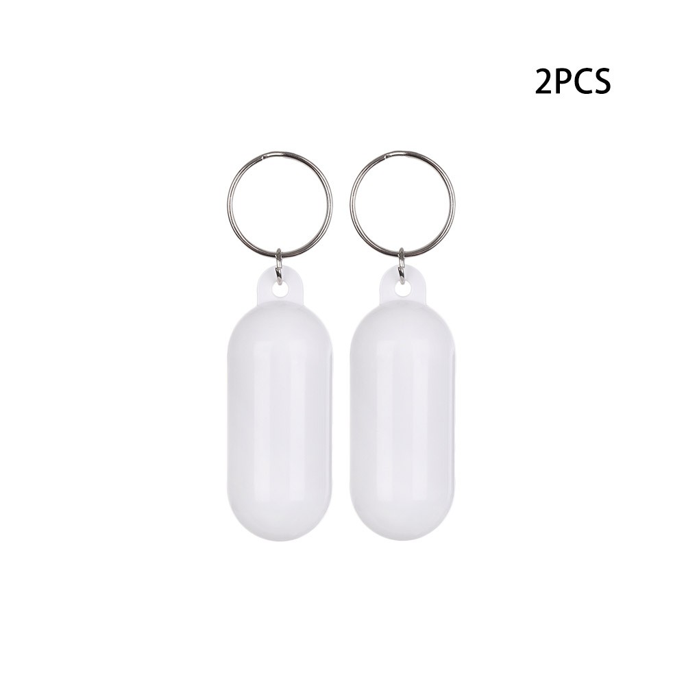 Schlüsselanhänger Schwimmschlüsselanhänger Float économies Keychain Segelboot weiß ge