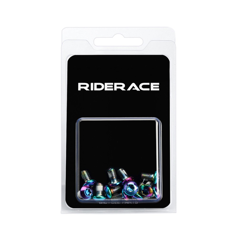 Set of 12 M5x9mm Steel Bolts for Disk Brake Rotors Vibrant Colors Available - Picture 38 of 49