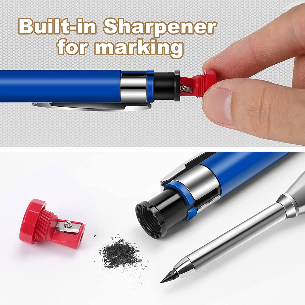 Deep Hole Marker Pen For Woodworking - Precision Carpenter Scribe Tool - Shop Now! From Highlighters - Price 1.71