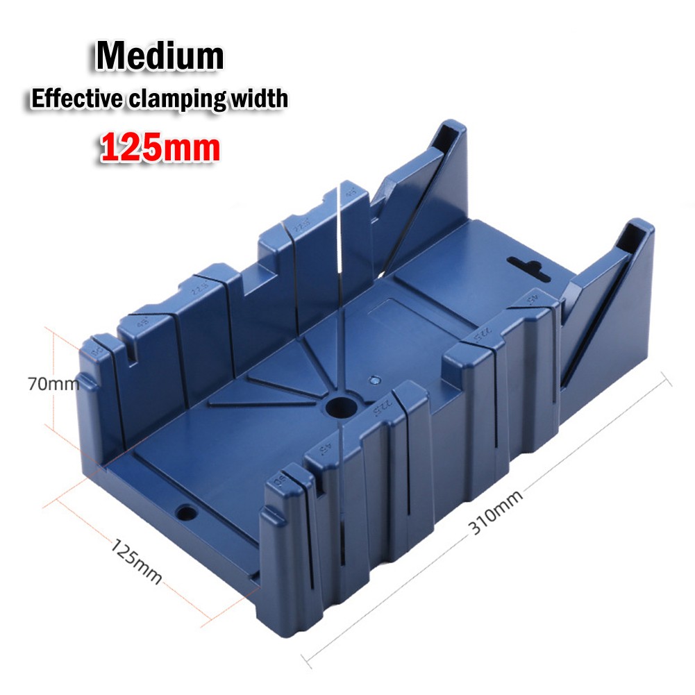 45 Degree Angle Woodworking Mitre Box for Skirting Line Cutting Medium Size