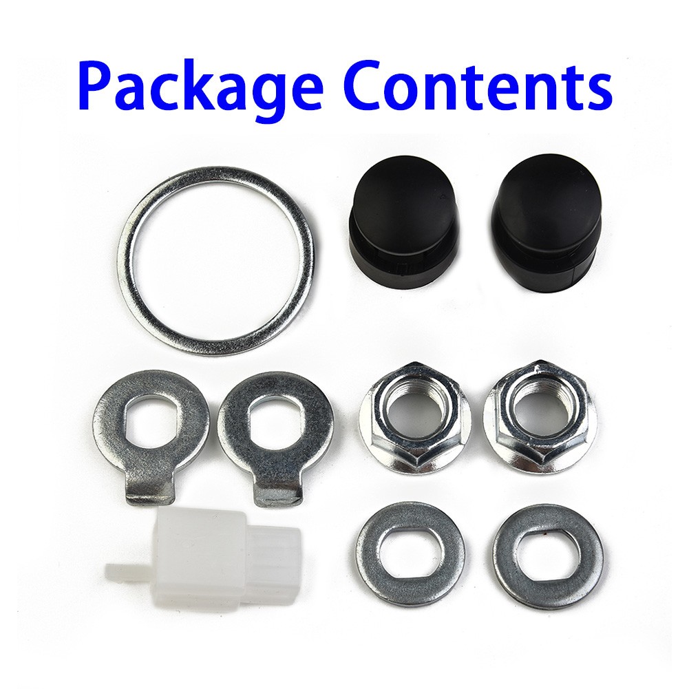 Nut Kit Lock Nut Practical To Use For 500W – 5000W Motors Hub Motor Nuts Kit