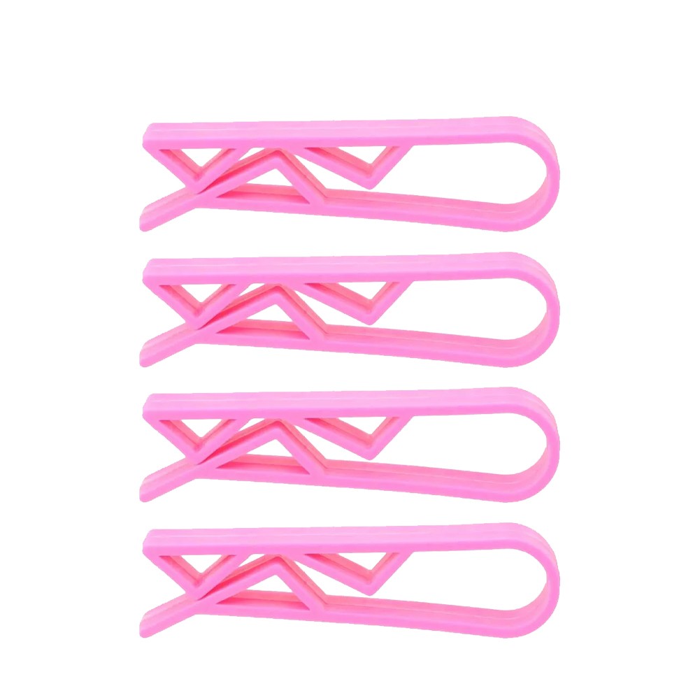 Juego de 4 10 soportes de clip de plástico resistente para asegurar bolsas de basura de cocina - Imagen 40 de 44