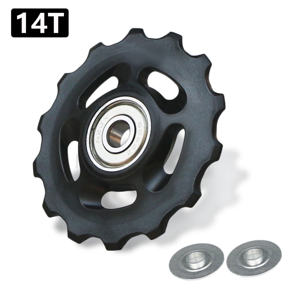 Bike Bicycle Rear Derailleur Wheel Pulley Wheel 12T 14T For 9/10/11 Speed - Picture 26 of 39