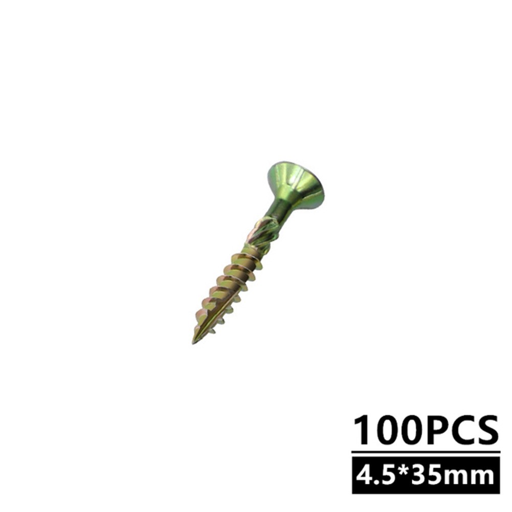 Tools Woodworking Screw Tapping Self Tapping Wood Wood Binding Flat Head