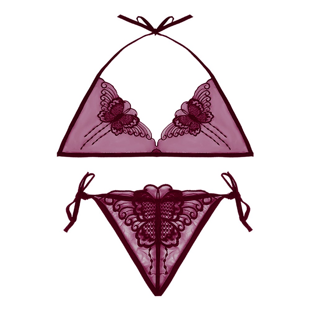 Dessous Unterwäsche Set Anzüge Tangas Unterwäsche Schnürung Mehrfarbig - Bild 13 von 19