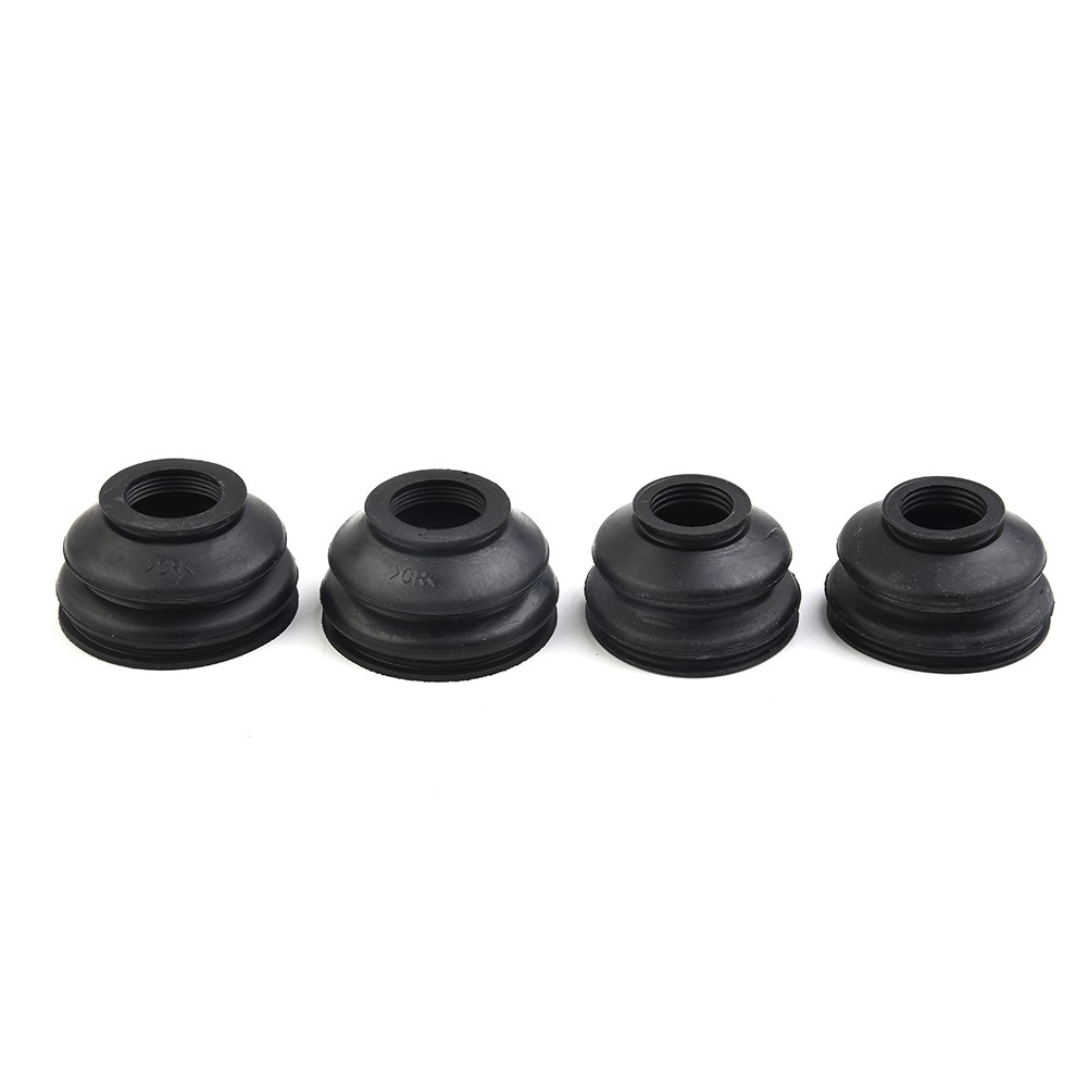 4pc Universal-Rubber Ball-Joint Rubber Dust Boot-Cover Track Rod End Set Kit New - Picture 12 of 12