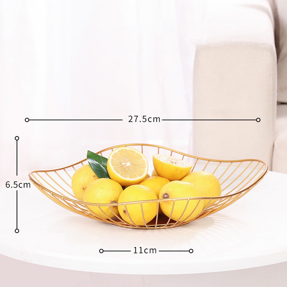 Brand New Restaurant Home Fruit Basket Fruit Tray Bowl Iron Solid 11 Inch - Picture 15 of 22