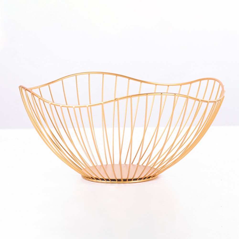 Brand New Restaurant Home Fruit Basket Fruit Tray Bowl Iron Solid 11 Inch - Picture 22 of 22