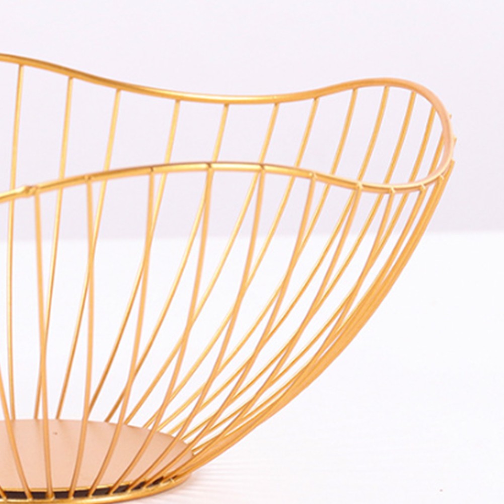 Brand New Restaurant Home Fruit Basket Fruit Tray Bowl Iron Solid 11 Inch - Picture 17 of 22