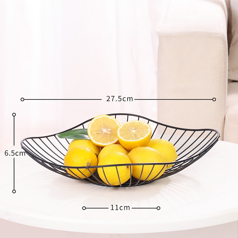 Hot Sale Fruit Basket Fruit Bowl Dish Strong Firm 11 Inch Easy Clean