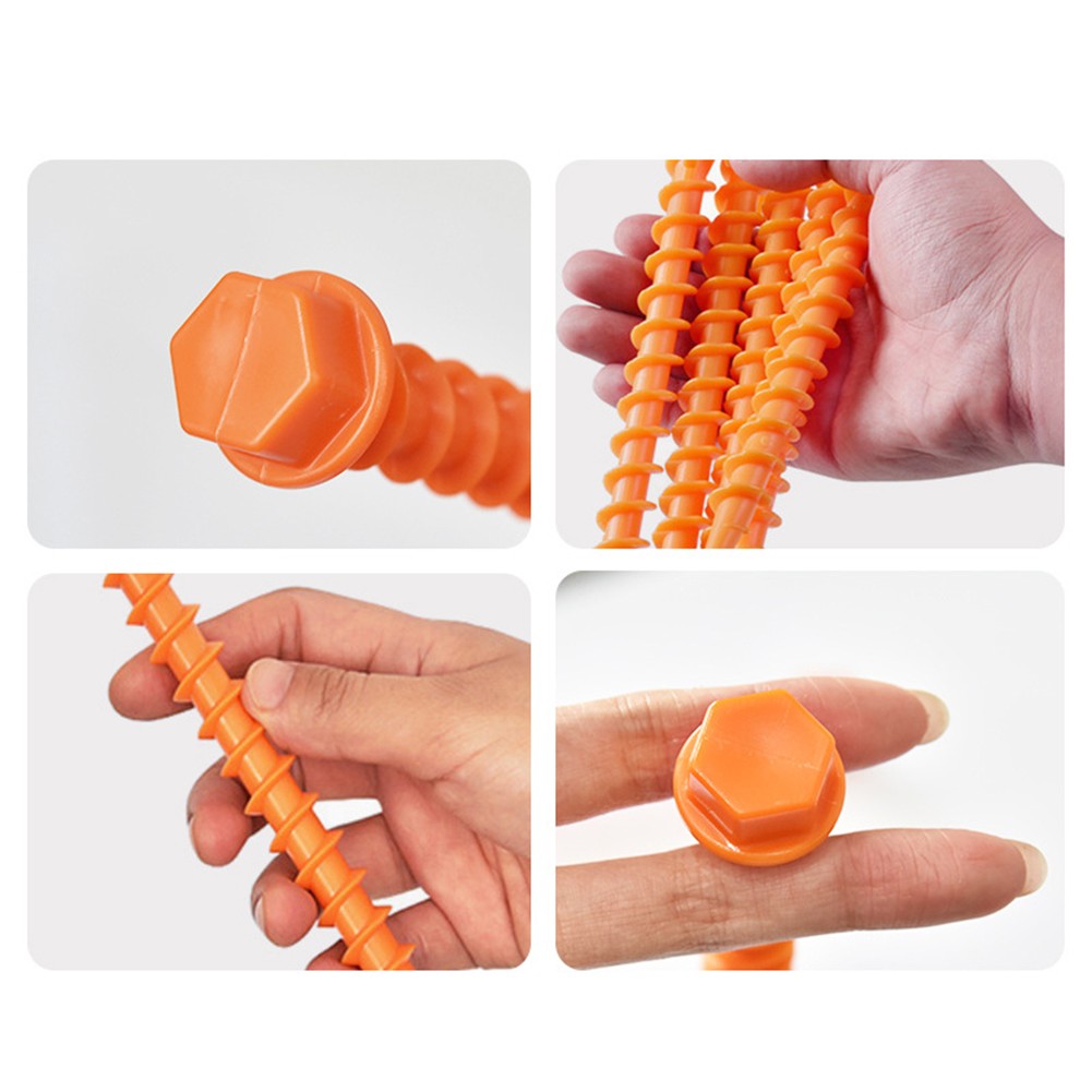 Lot De 10 Piquets De Tente En Plastique PP - 26,6 Cm - Camping - Neufs