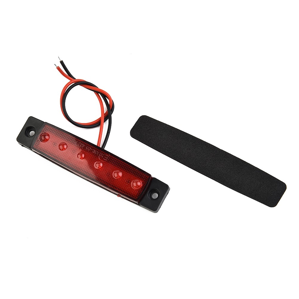 Portable Tail light Marker Light Red Sealed Stop Tail Light Waterproof - Picture 9 of 12